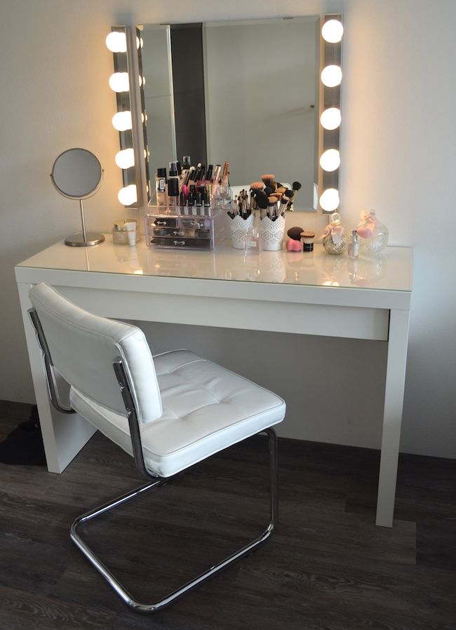35 Most Popular Makeup Vanity Table, Makeup Vanity Table With Lighted Mirror Ikea