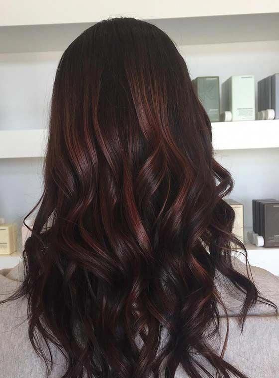 Chocolate Brown Hair Color Ideas for Brunettes