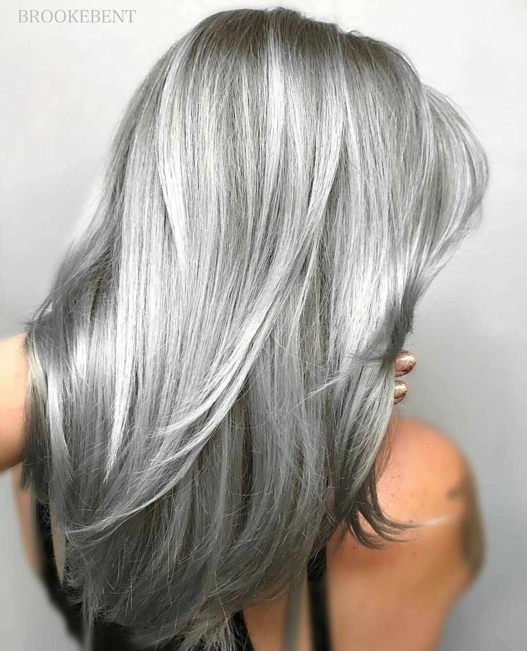 33 Gorgeous Gray Hair Styles You Will Love – Page 2 – Eazy Glam