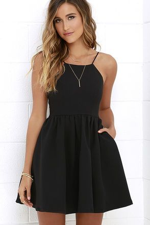 Ideas About The Black Dresses Make Us Look Simple And Elegant