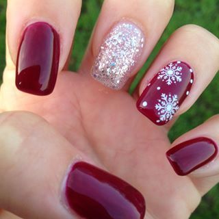 24 Christmas Nail art Design Dolors To Try – Eazy Glam