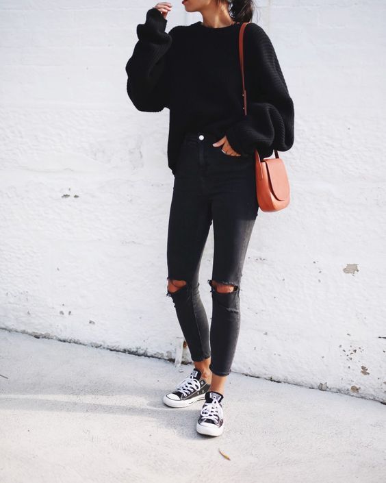 28 Stylish Outfit Ideas With Black Jeans – Eazy Glam