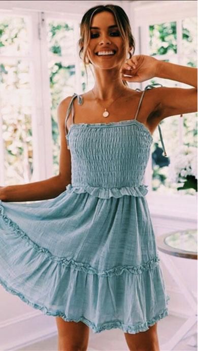 38 Cute Summer Dresses Ideas – Summer Outfit Inspiration – Eazy Glam