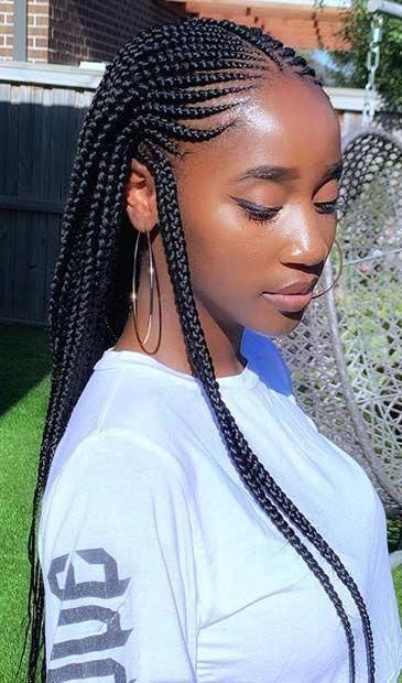 41 Best Black Braided Hairstyles To Stand Out – Eazy Glam
